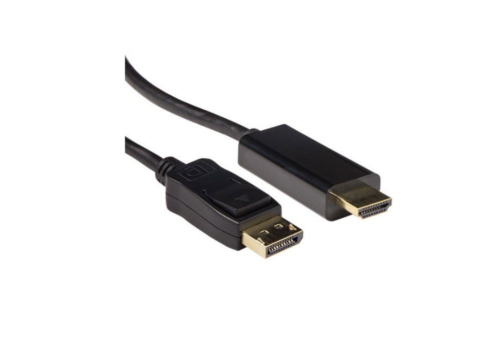 ACT Verloop kabel DisplayPort male – HDMI-A male – 0