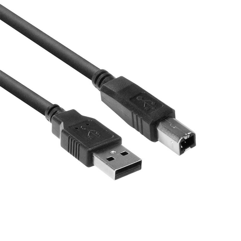 ACT USB 2.0 A male – USB B male 1,80 m – 0