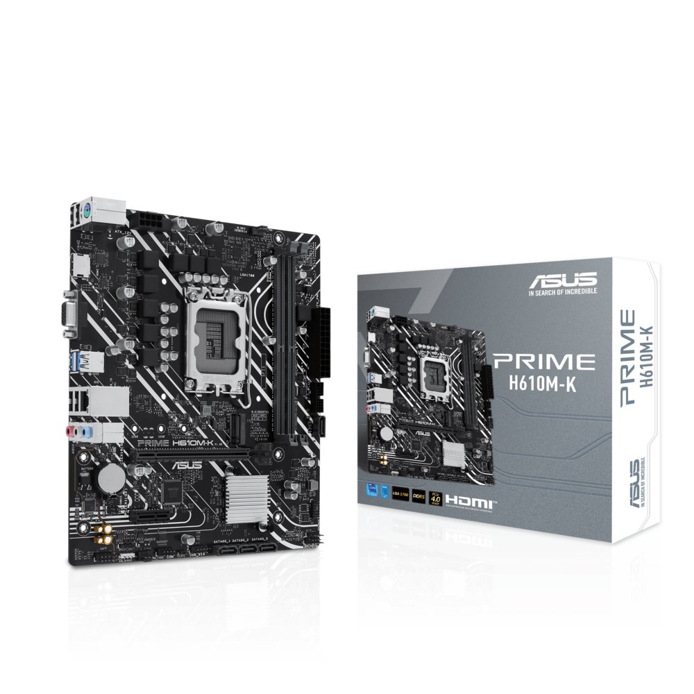 ASUS Prime H610M-K Intel H610 LGA 1700 micro ATX – 6