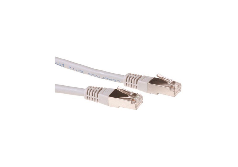 ACT Patchcord SSTP Category 6 PIMF, Grey 0.50M netwerkkabel Grijs 0,5 m – 0