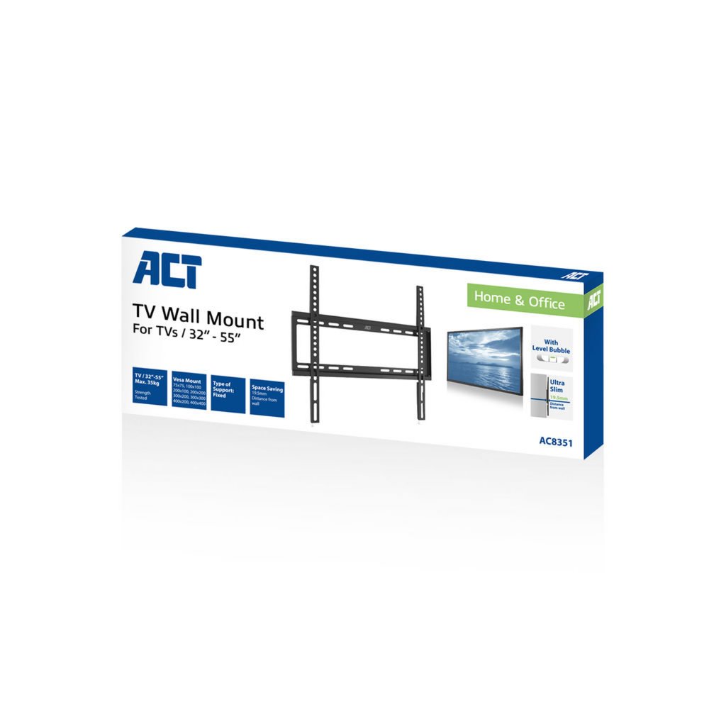 ACT AC8351 tv-bevestiging 139,7 cm (55″) Zwart – 3