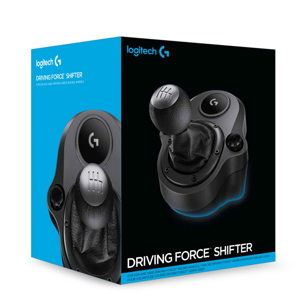 Logitech G Driving Force Shifter Zwart USB Speciaal Analoog/digitaal PC, PlayStation 4, Xbox One – 4