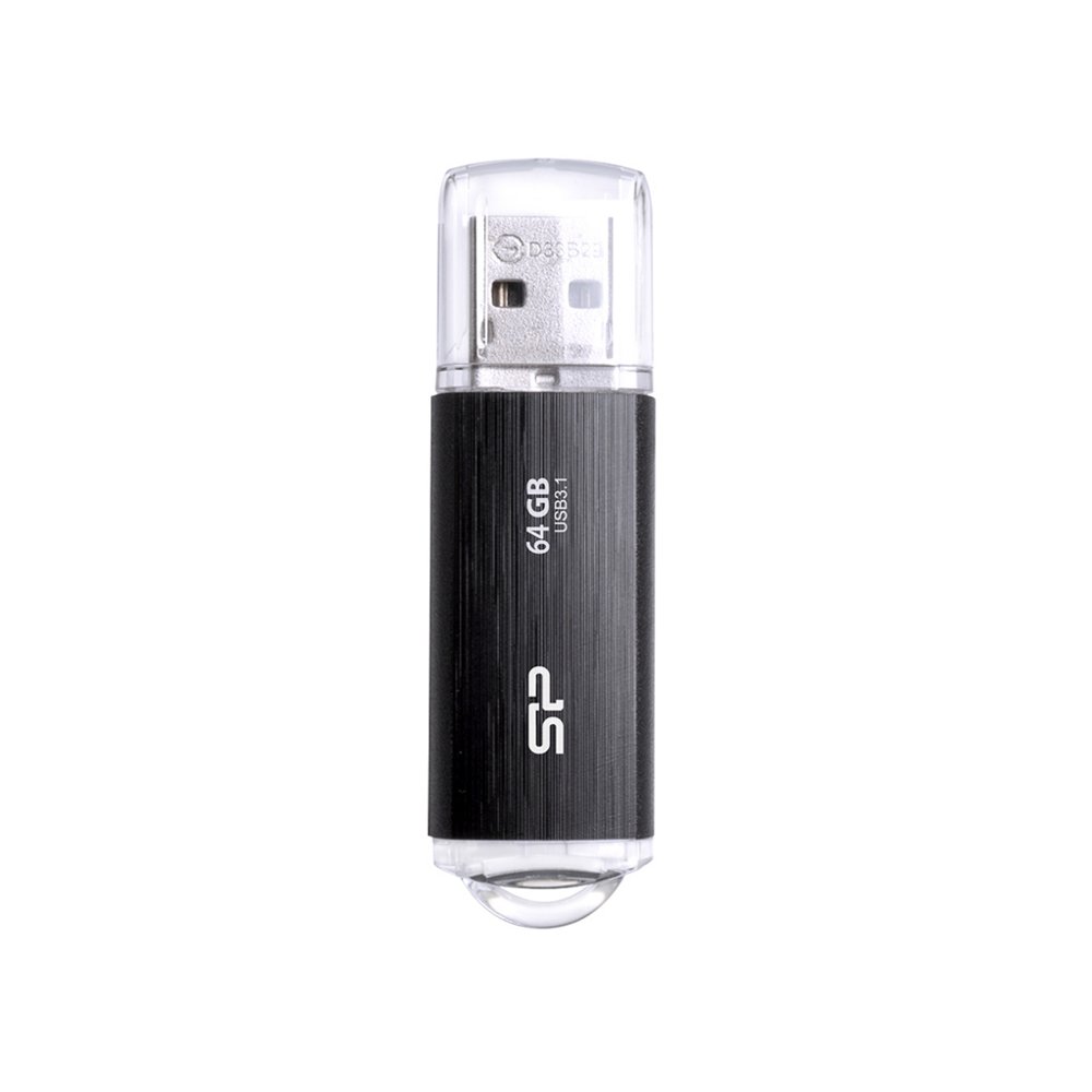 Silicon Power 64GB Blaze B02 USB 3.0 flashdrive Zwart – 0