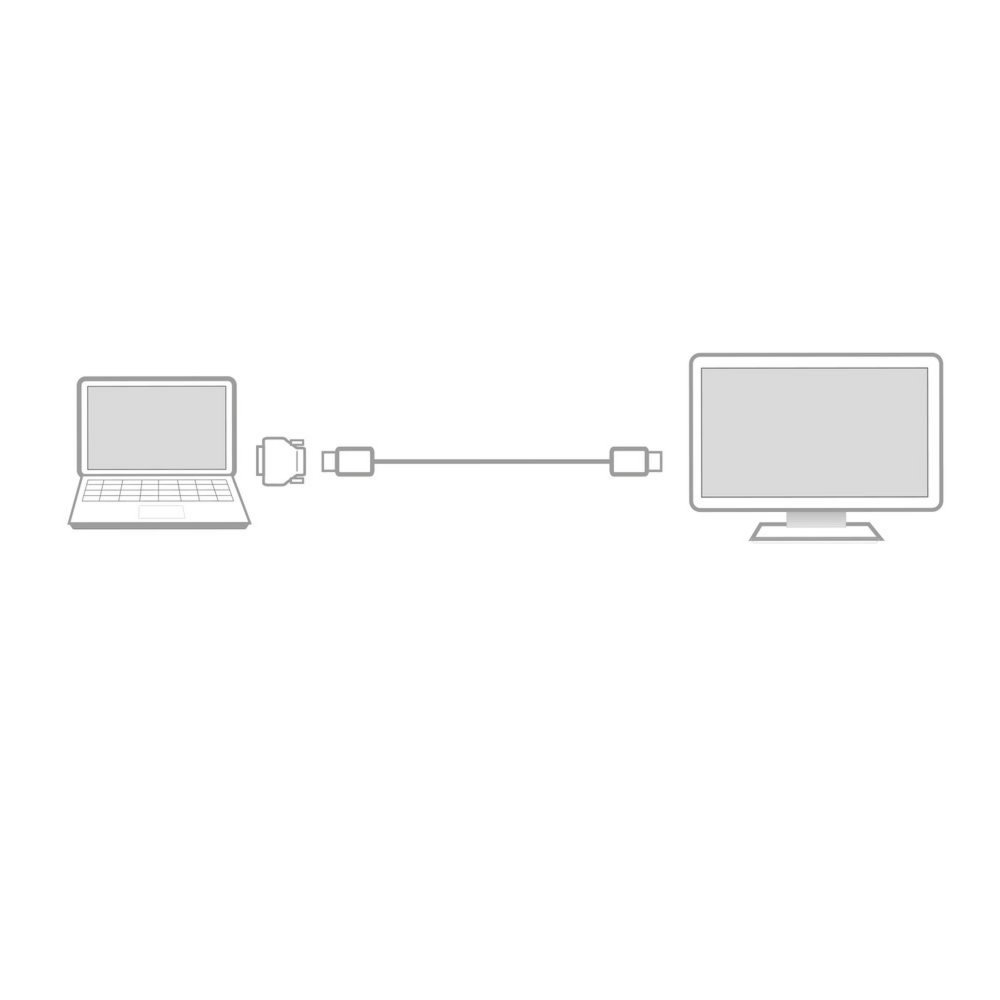 ACT DVI-D naar HDMI verloopadapter Zipbag – 2