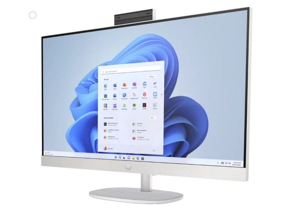 HP AIO 27” F-HD / i3-N300 / 8GB / 512GB W11H / No KB+M – 1