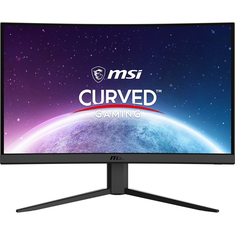 Mon MSI G24C4 E2 24Inch F-HD BLACK 2 X HDMI DP 180Hz 1MS – 0