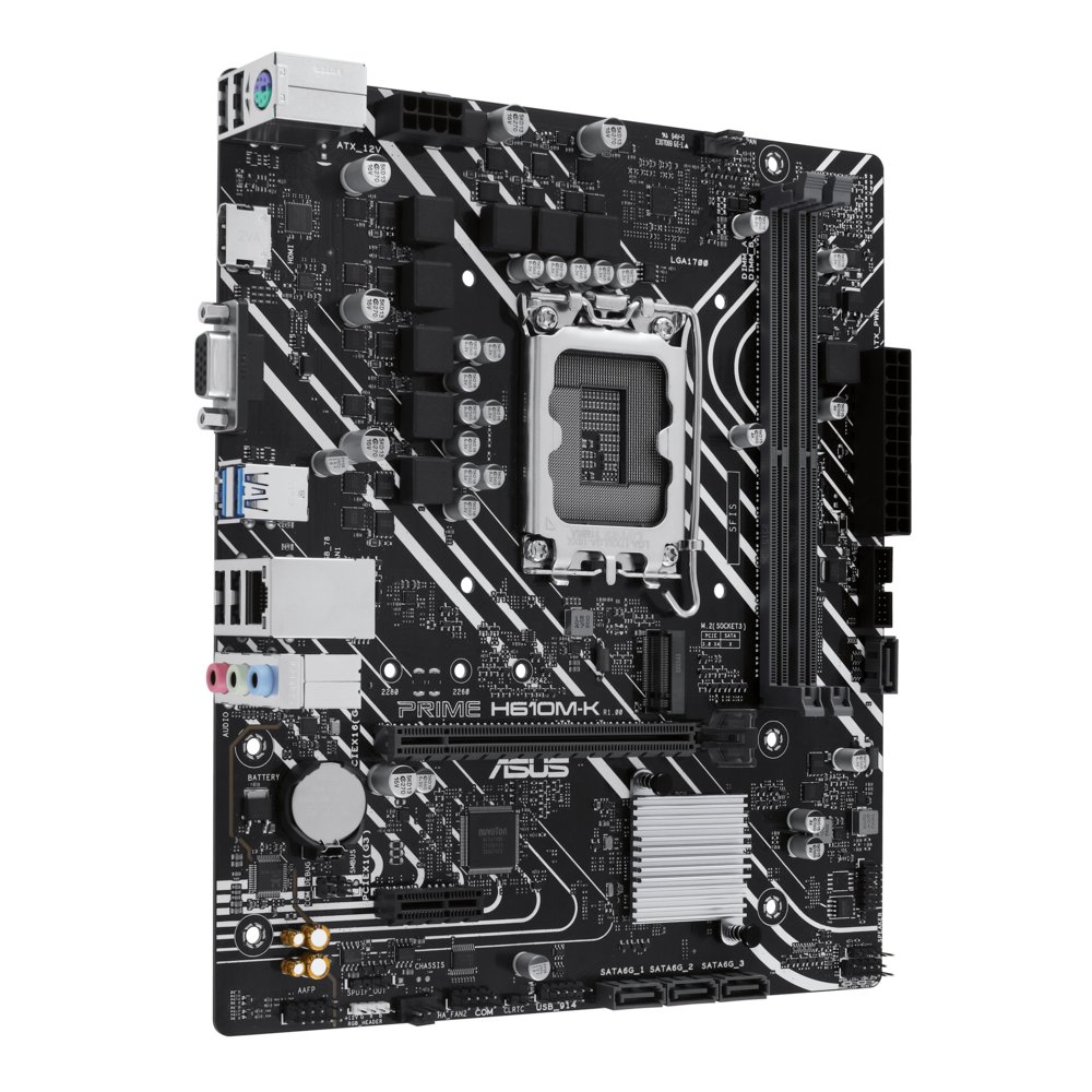 ASUS Prime H610M-K Intel H610 LGA 1700 micro ATX – 1