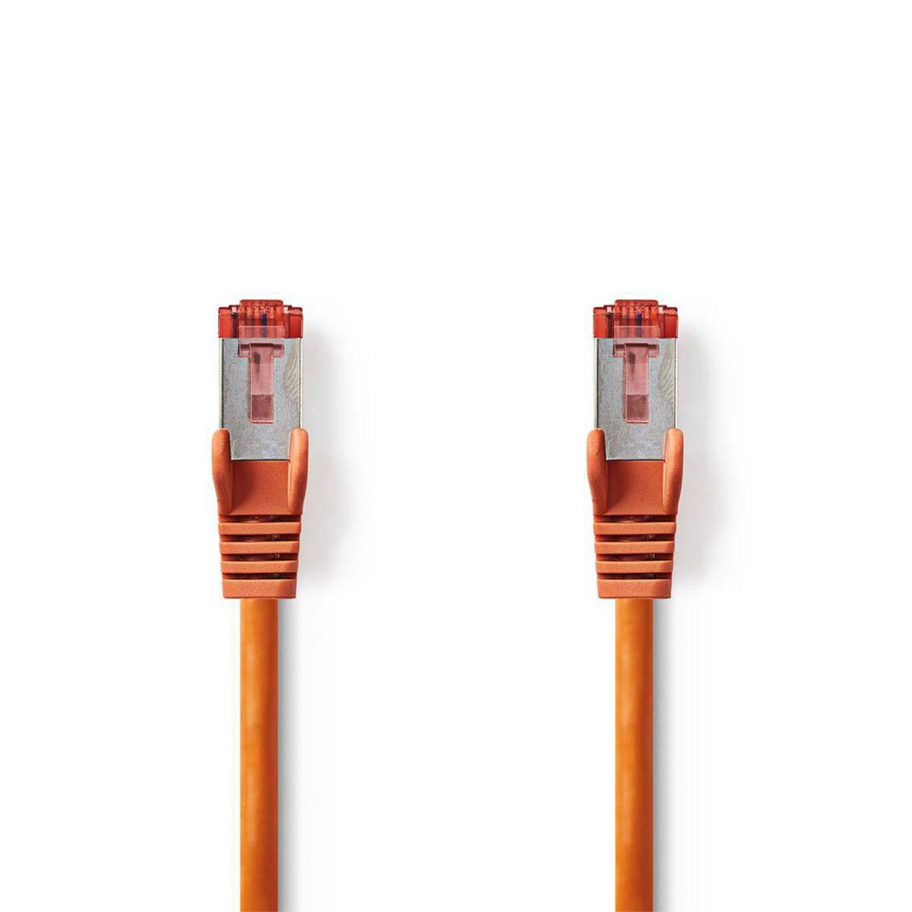 Nedis CCGP85221OG20 netwerkkabel Oranje 2 m Cat6 S/FTP (S-STP) – 0