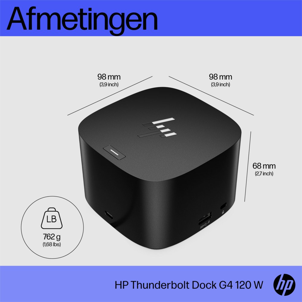 HP Thunderbolt Dock 120 watt G4 – 9