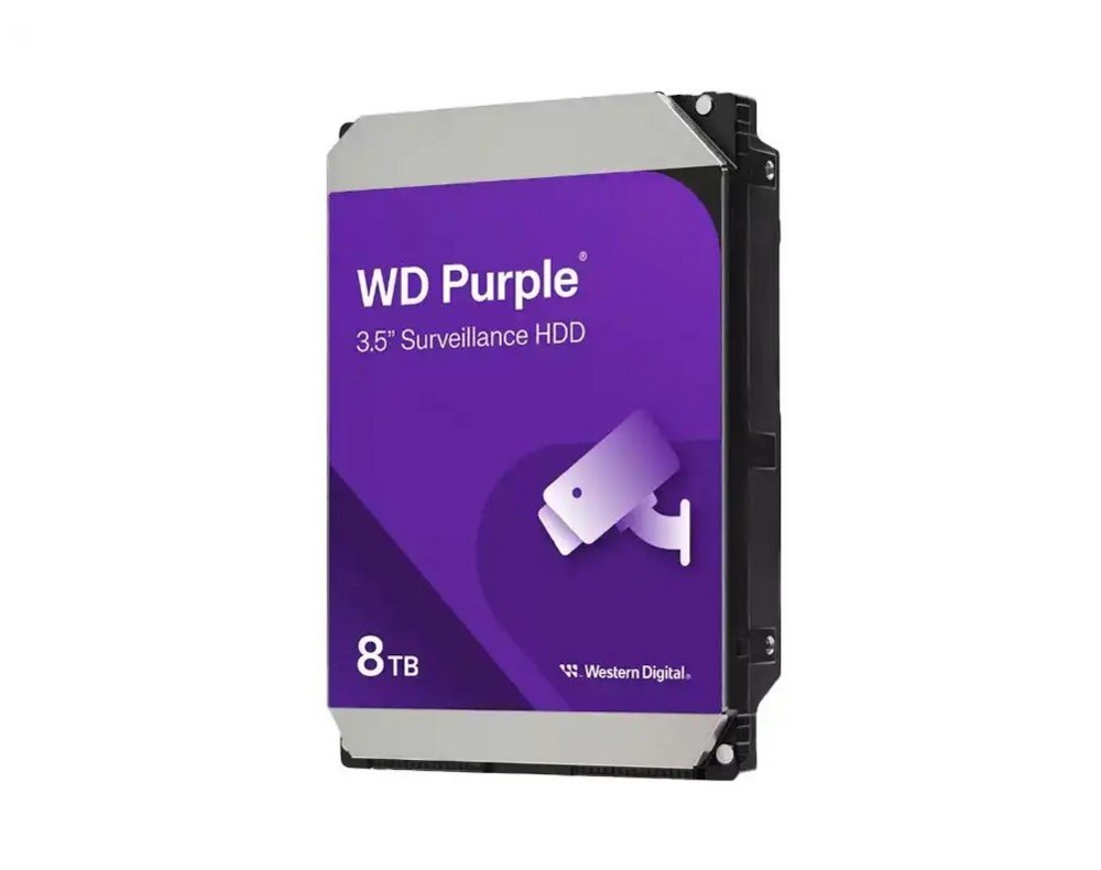 HDD WD Purple 8TB 3.5 SATA 6Gbs 128MB RENEWED – 0