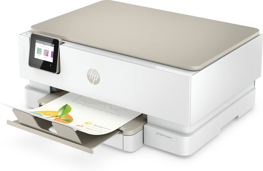 HP ENVY HP Inspire 7220e All-in-One printer, Kleur, Printer voor Home, Printen, kopiëren, scannen, Draadloos; HP+; Geschikt voor HP Instant Ink; Scan naar pdf – 4