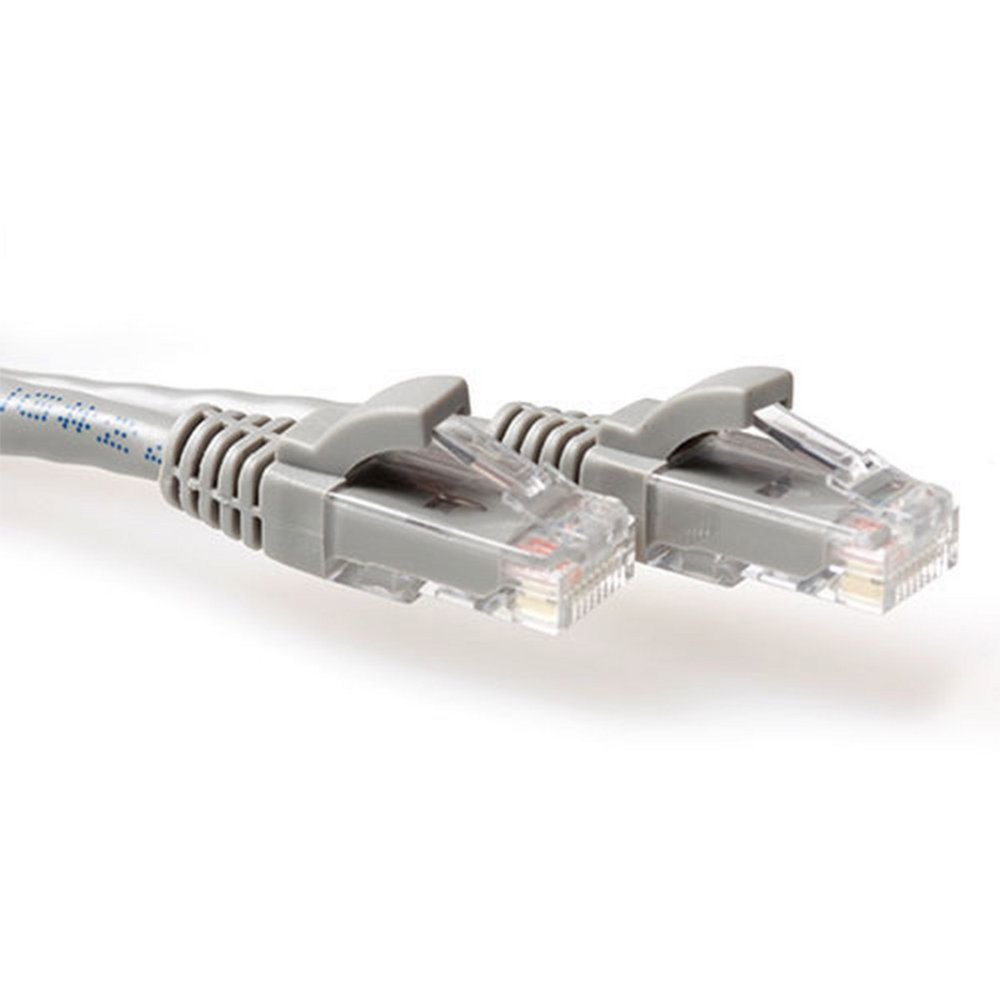 ACT Grijze 2 meter UTP CAT6 patchkabel met RJ45 connectoren – 0