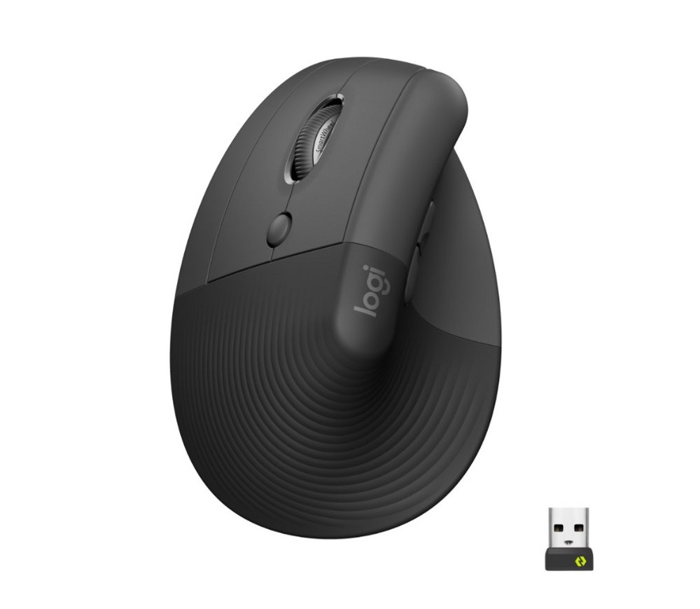 Logitech Lift muis Linkshandig RF-draadloos + Bluetooth Optisch 4000 DPI – 0