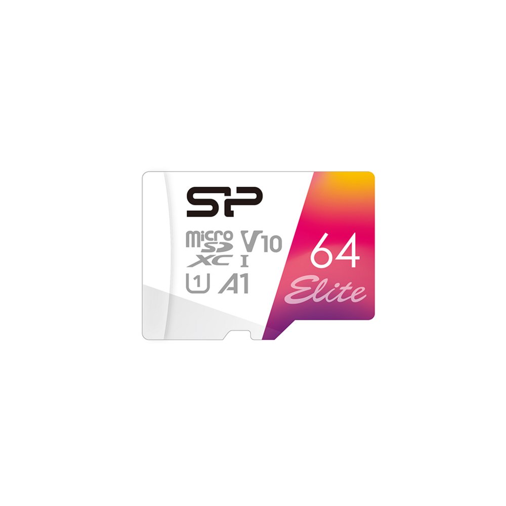 SD Silicon Power Elite 64 GB UHS-I Klasse 10 Micro – 0