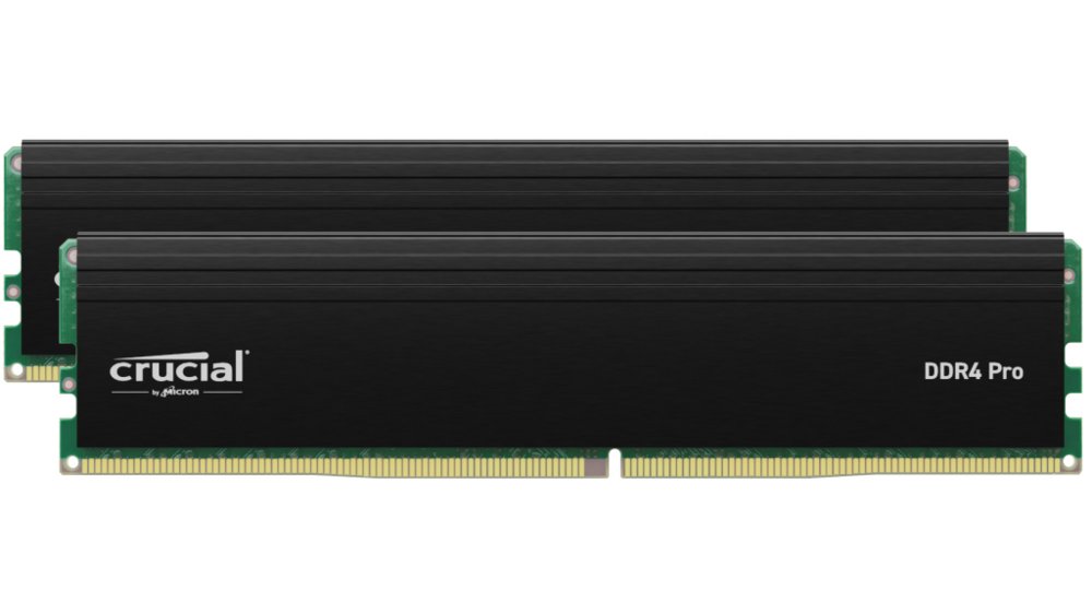 MEM Crucial Pro 32GB DDR4 2 X 32GB 3200 DIMM CL22 Intel XMP – 0