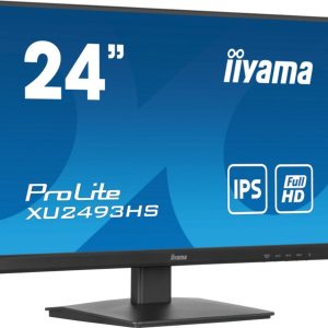 iiyama ProLite XU2493HS-B6 24'' | 1920x1080 IPS | 100Hz | 1ms MPRT | Randloos Design | Full HD Monitor - Afbeelding 3