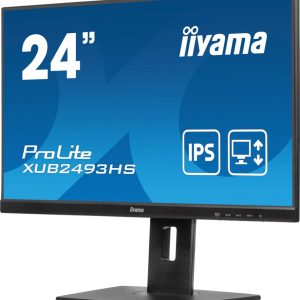 iiyama ProLite XUB2493HS-B6 | 23.8" Full HD IPS Monitor | 1920x1080 | Zwart - Afbeelding 1