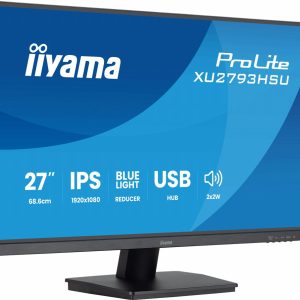 iiyama ProLite XU2793HSU-B7 27'' | 1920x1080 Full HD IPS| 100Hz | 1ms | Monitor - Afbeelding 1