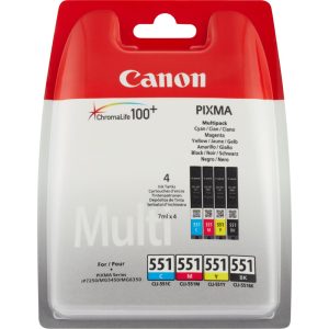 Canon 6509B009 | Originele Normaal Rendement Zwart/Cyaan/Magenta/Geel Inktcartridges | 4-Pack - Afbeelding 1