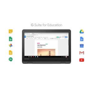 Lenovo 300e Convertible Chromebook | 11,6'' HD Touch IPS | Intel N4020 | 4GB RAM | 32GB Flash | Renewed - Afbeelding 5