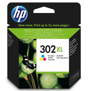 HP 302XL | Originele High-Capacity Drie-Kleuren Inktcartridge - Afbeelding 1