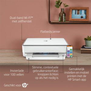 HP Envy 6020e AiO Inkjetprinter | 4800 x 1200 DPI | Wifi | Kleur - Afbeelding 10