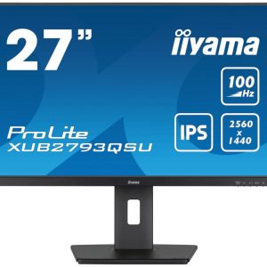 iiyama XUB2793QSU-B6 27" | 2560 x 1440 IPS | 100Hz | Monitor - Afbeelding 1