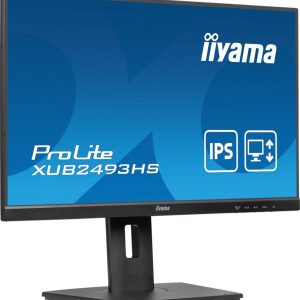 iiyama ProLite XUB2493HS-B6 | 23.8" Full HD IPS Monitor | 1920x1080 | Zwart - Afbeelding 4