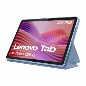 Lenovo Tab 10.1" 2025 Model | Wi-Fi | 128GB Tablet | Polar Blue | Inclusief Hoes - Afbeelding 1