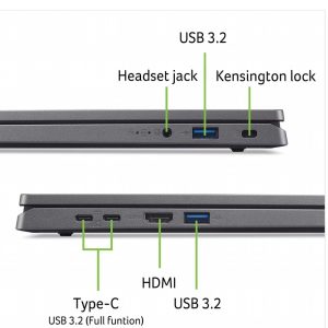 Acer Aspire Go 17 | 17.3 Full HD IPS | Intel Core 3 N355 | 16GB DDR5 | 512GB SSD | W11 Professional - Afbeelding 10