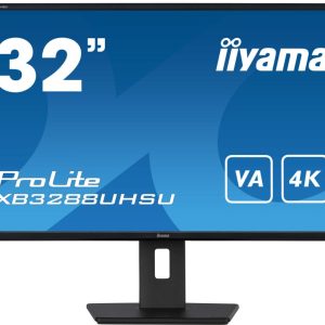 iiyama XB3288UHSU-B5 32" | 3840 x 2160 VA | 60Hz | Monitor - Afbeelding 1