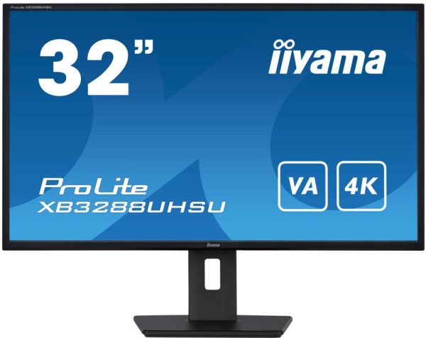 iiyama XB3288UHSU-B5 32" | 3840 x 2160 VA | 60Hz | Monitor - 0