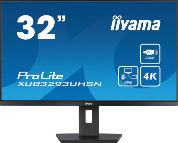 iiyama ProLite XUB3293UHSN-B5 31.5" | 3840x2160 4K IPS | 60Hz | Monitor - 0
