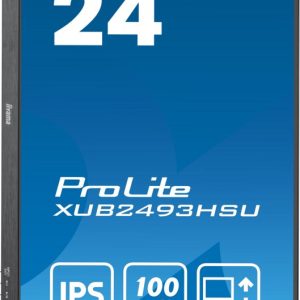 Iiyama ProLite XUB2493HSU-B6 24'' | 1920x1080 IPS | 100Hz | AdaptiveSync | USB-Hub | In hoogte verstelbaar | Full HD Monitor - Afbeelding 3