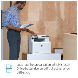 HP Color LaserJet Pro MFP M479fdw AiO Printer | 600 x 600 DPI | Wifi | Kleur - Afbeelding 10