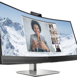 HP E34m G4 34" | 3440x1440 VA | 75Hz | Curved | USB-C | Webcam, Microphone & Speakers | Conferencing Monitor | Ergonomic Design - Afbeelding 4
