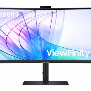 Samsung ViewFinity S65VC 34" | 3440x1440 4K VA | 100Hz | Curved Ultrawide Monitor - Afbeelding 1