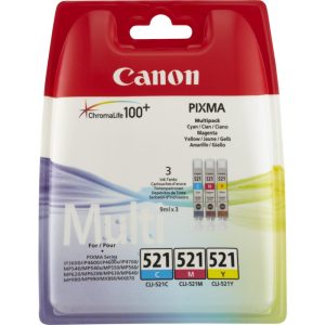 Canon 2934B010 | Originele Cyaan/Magenta/Geel Inktcartridges | 3-Pack - Afbeelding 1