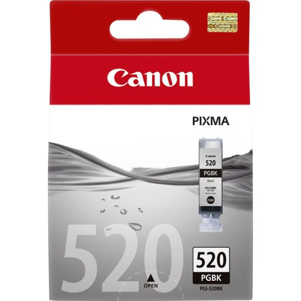 Canon PGI-520BK | Originele Foto Zwarte Inktcartridge | 1 Stuk - 0