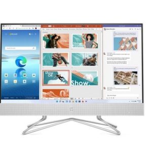 HP All-in-One 24-df1043na | 23.8'' F-HD IPS | Intel Core i5-1135G7 | 8GB | 256GB | W11 Home | UK Keyboard - Afbeelding 1