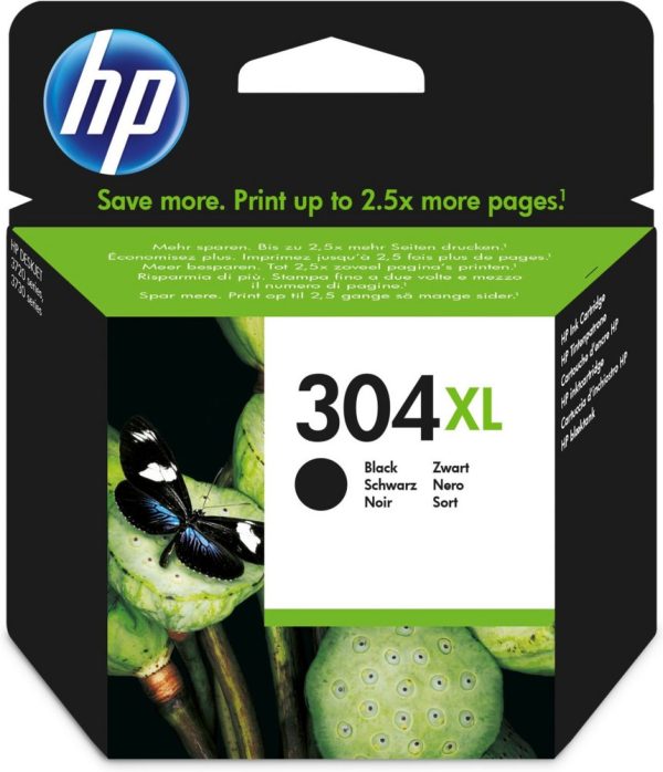 HP 304XL | Originele Zwarte Inktcartridge - 0