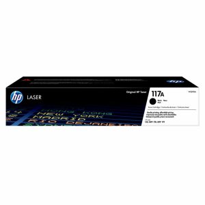 HP 117A originele zwarte lasertonercartridge - Afbeelding 1
