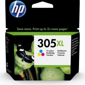 HP 305XL | Originele High-Capacity Drie-Kleuren Inktcartridge - Afbeelding 1