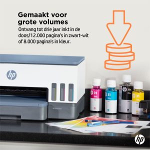 HP Smart Tank 7006 AiO Inkjetprinter | 4800 x 1200 DPI | Wifi | Kleur - Afbeelding 9