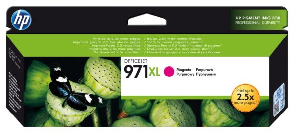 HP 971XL | Originele Inktcartridge | High-Capacity | Magenta - 0