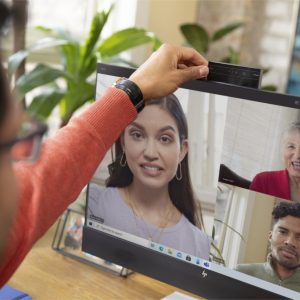 HP E24mv G4 24" | 1920x1080 IPS | 60Hz | Conferencing Monitor met Webcam, Microfoon en Speakers - Afbeelding 7