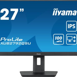 iiyama ProLite XUB2792QSU-B6 27" | 2560x1440 IPS | 100Hz | Monitor - Afbeelding 1