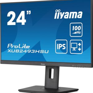 Iiyama ProLite XUB2493HSU-B6 24'' | 1920x1080 IPS | 100Hz | AdaptiveSync | USB-Hub | In hoogte verstelbaar | Full HD Monitor - Afbeelding 6