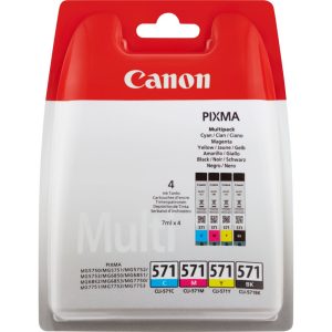 Canon 0386C005 | Originele Zwart/Cyaan/Magenta/Geel Inktcartridges | 4-Pack - Afbeelding 1