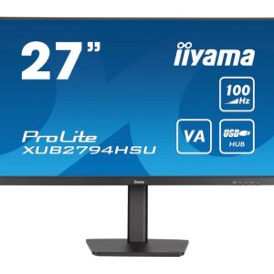 iiyama ProLite XUB2794HSU-B6 27" | 1920x1080 VA | 100Hz | Monitor - Afbeelding 1